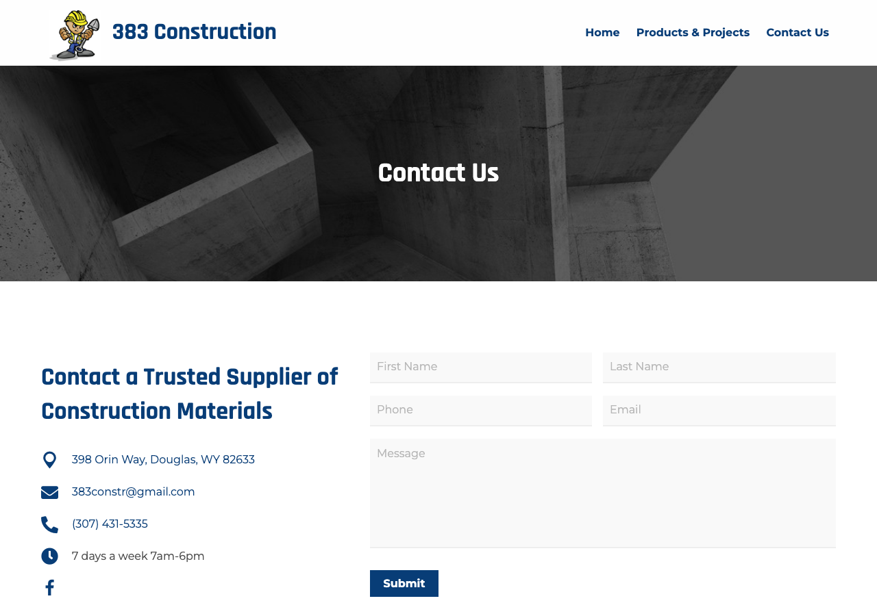 Current website screenshot