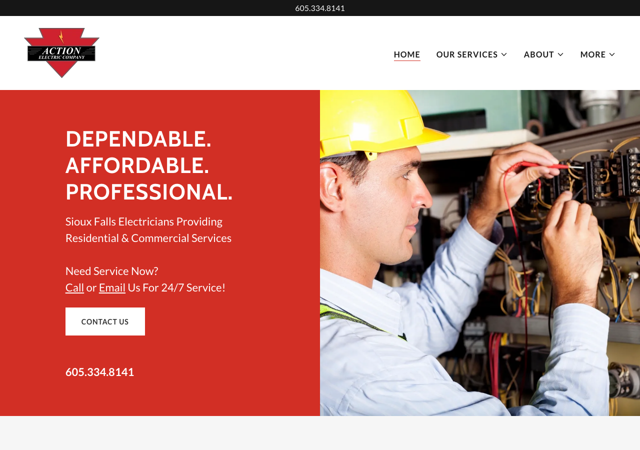 Current website screenshot