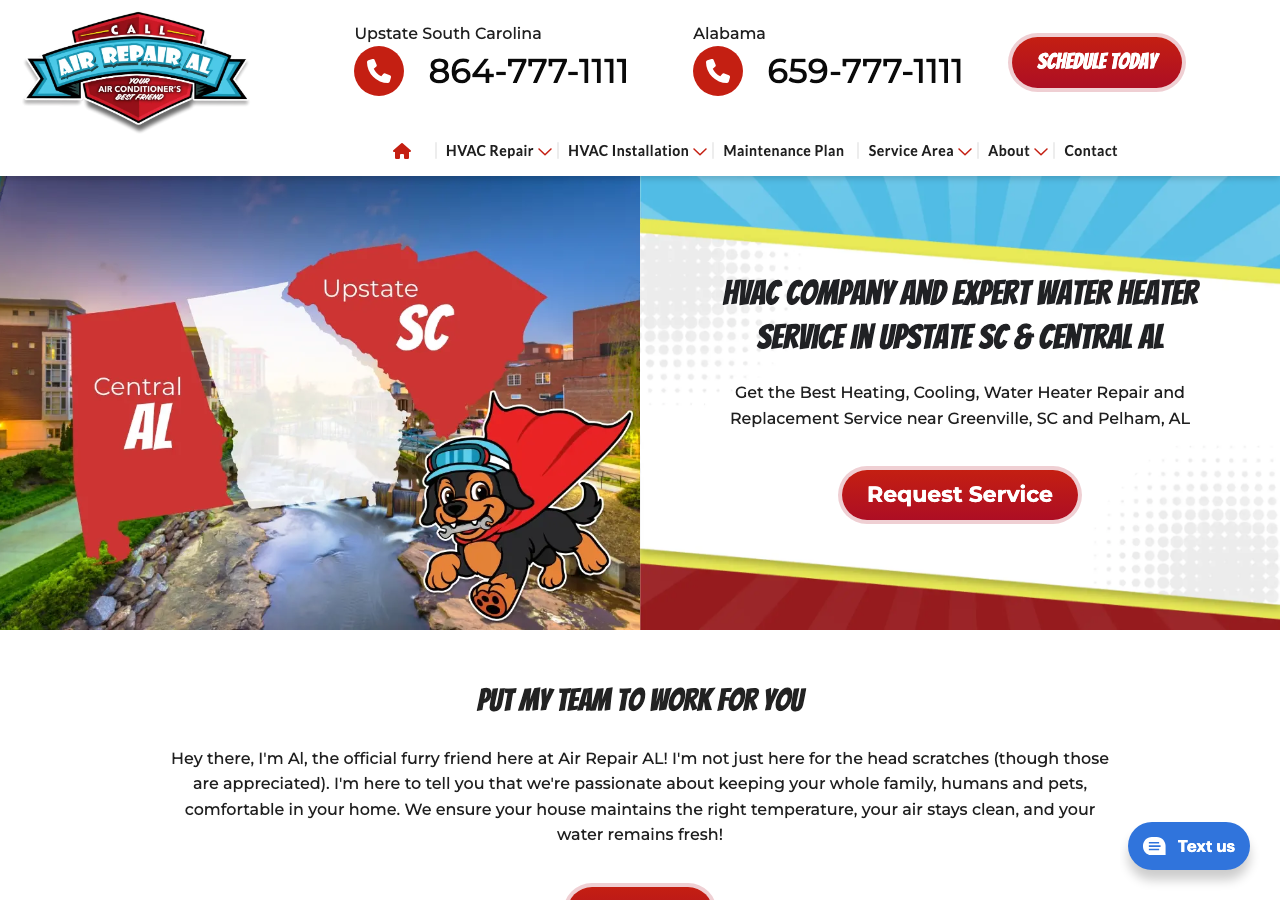 Current website screenshot