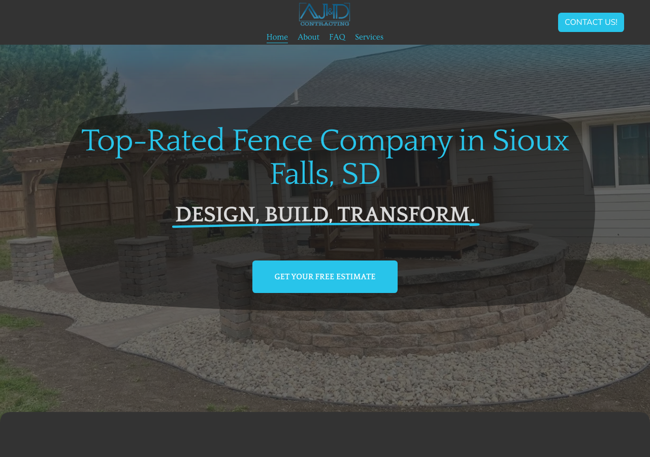 Current website screenshot
