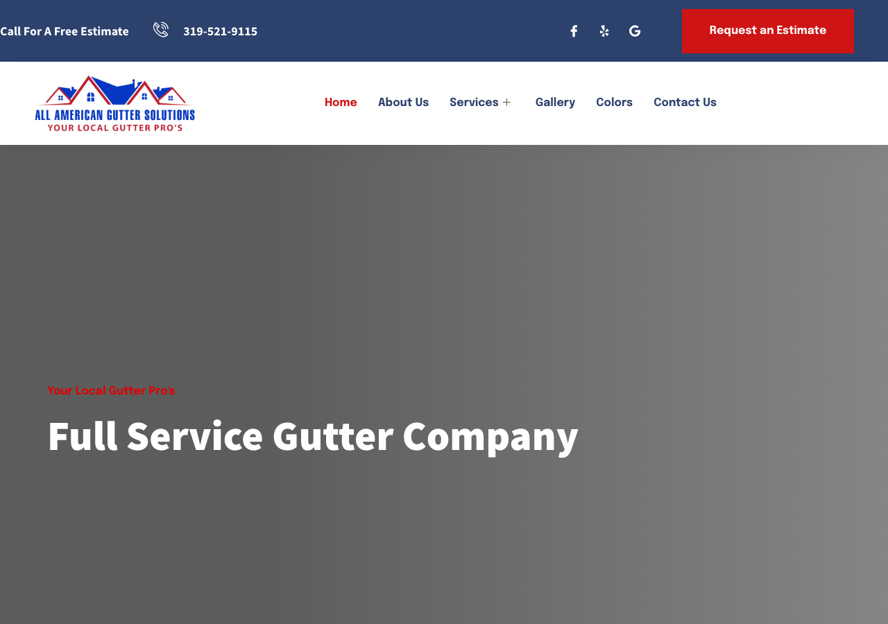 Current website screenshot
