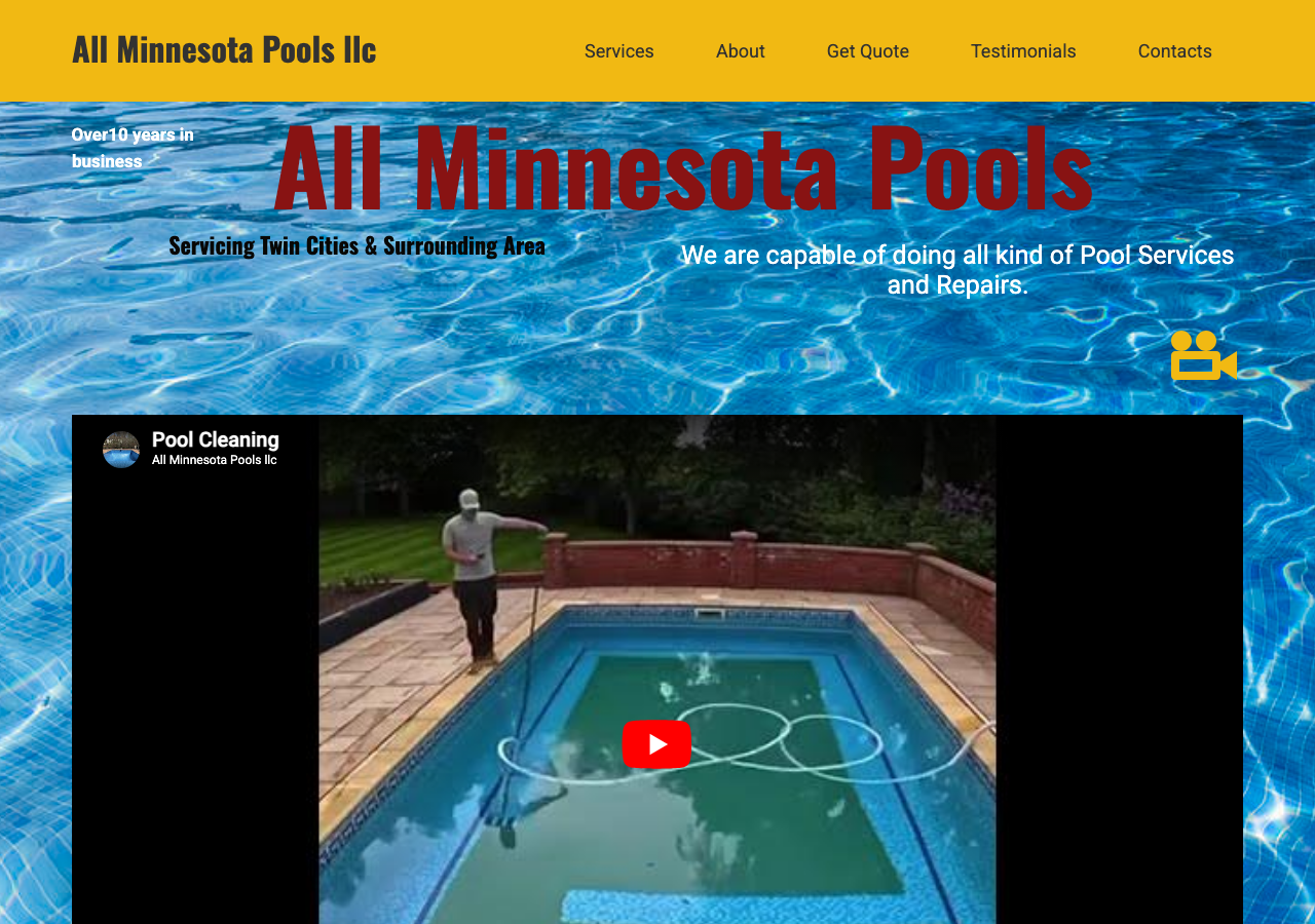 Current website screenshot