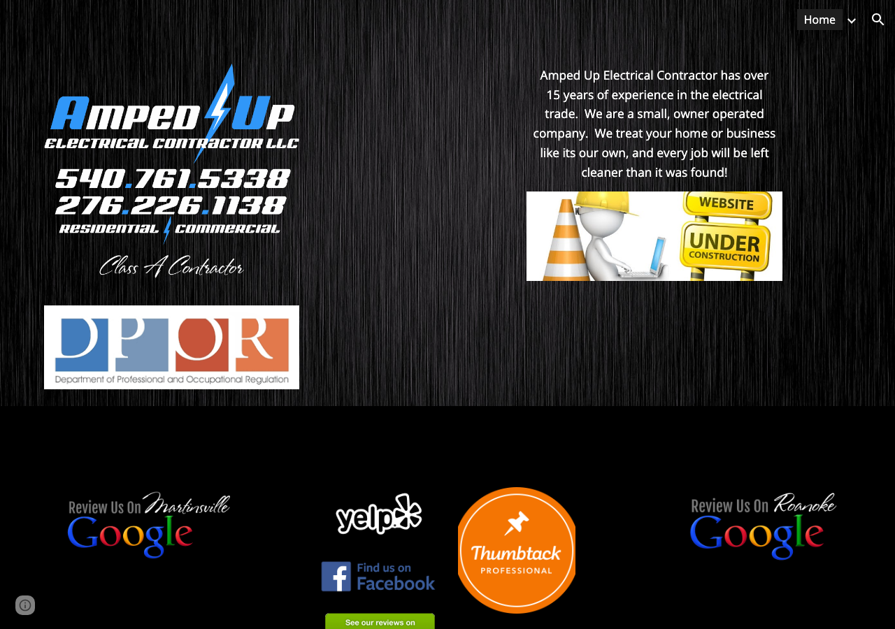 Current website screenshot