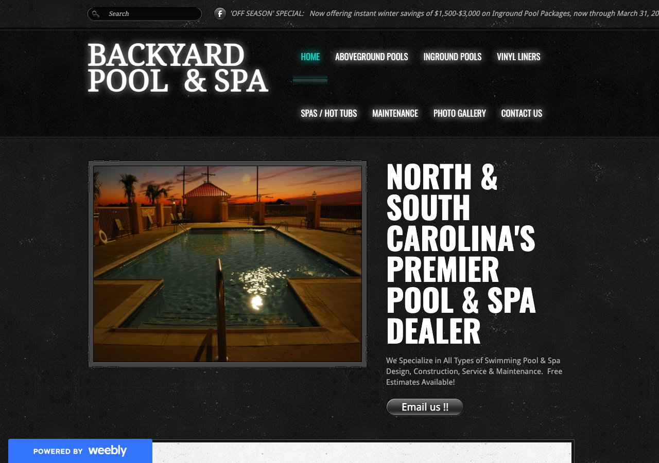 Current website screenshot