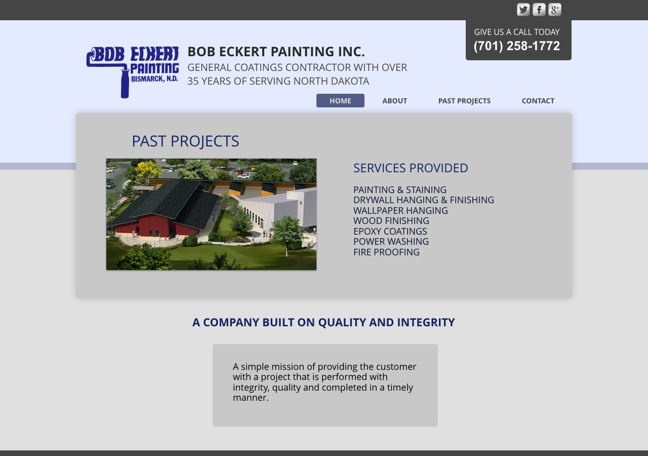Current website screenshot