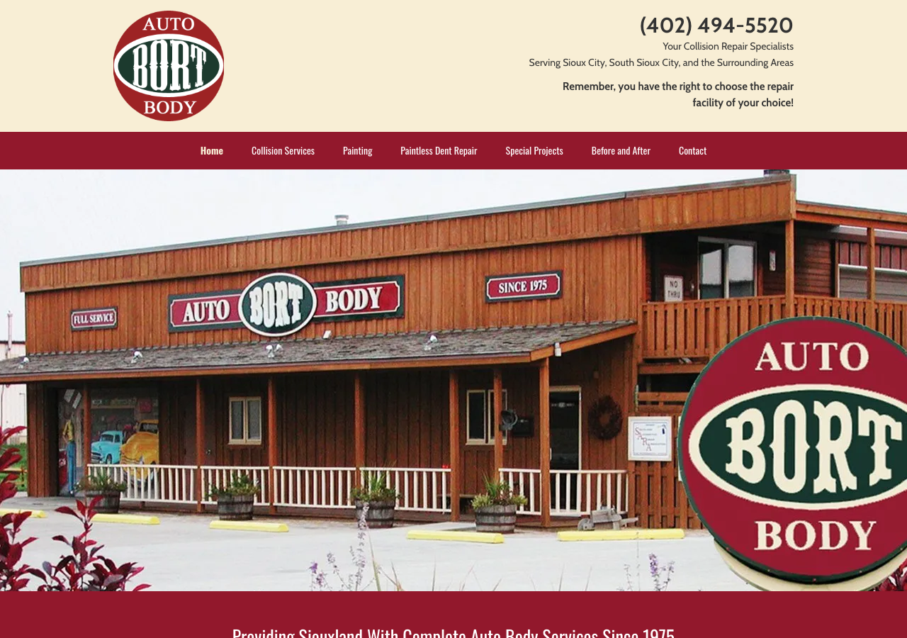 Current website screenshot