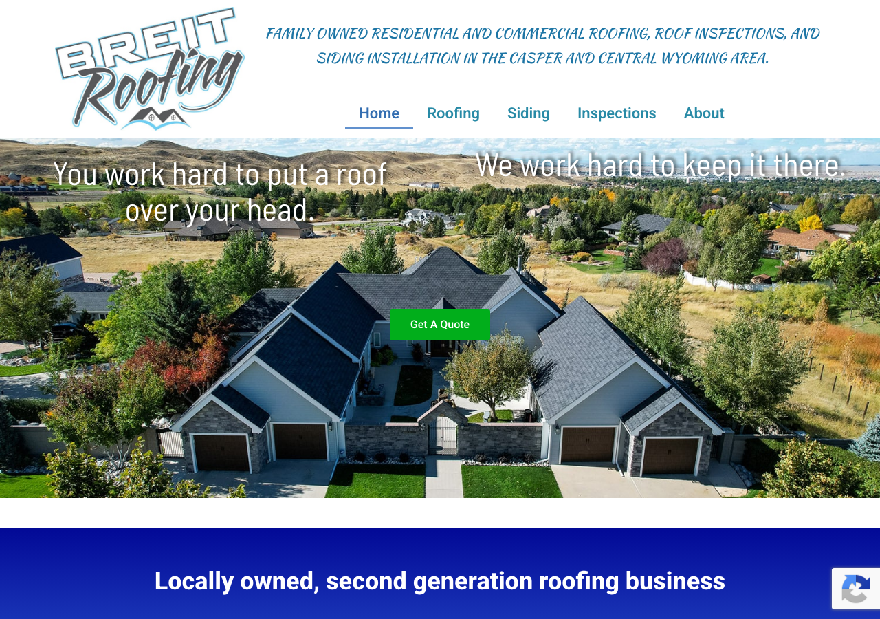Current website screenshot