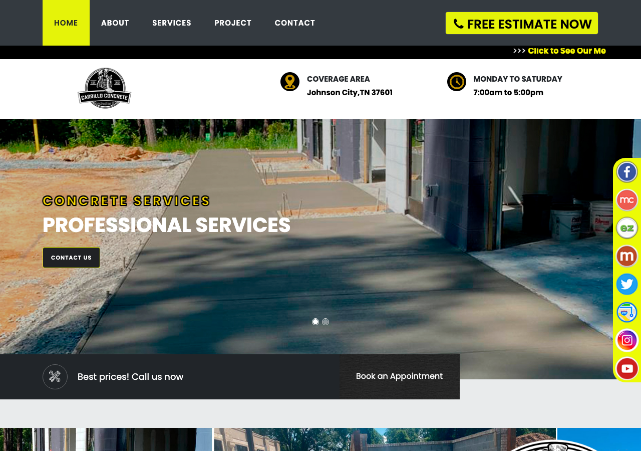 Current website screenshot
