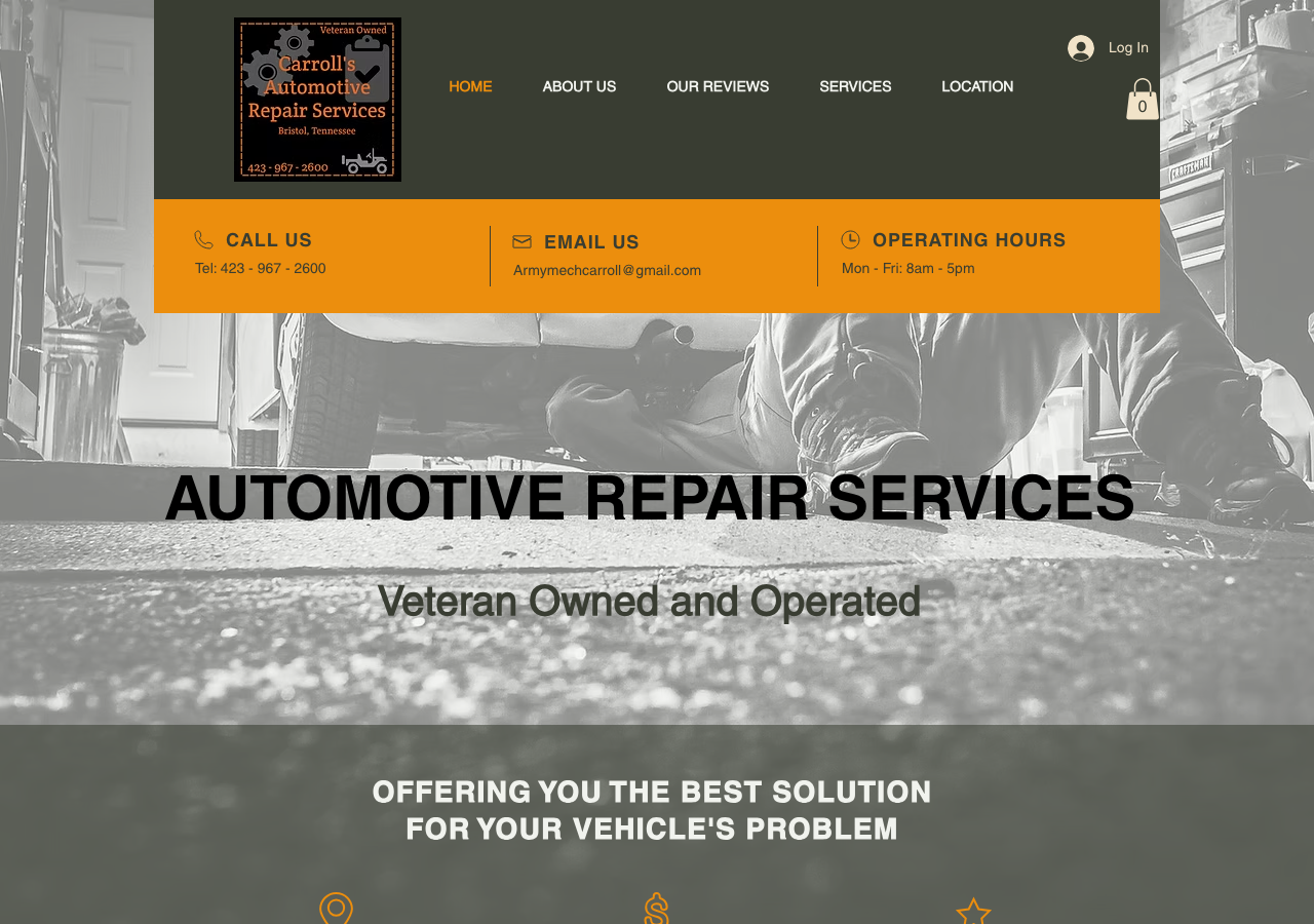 Current website screenshot