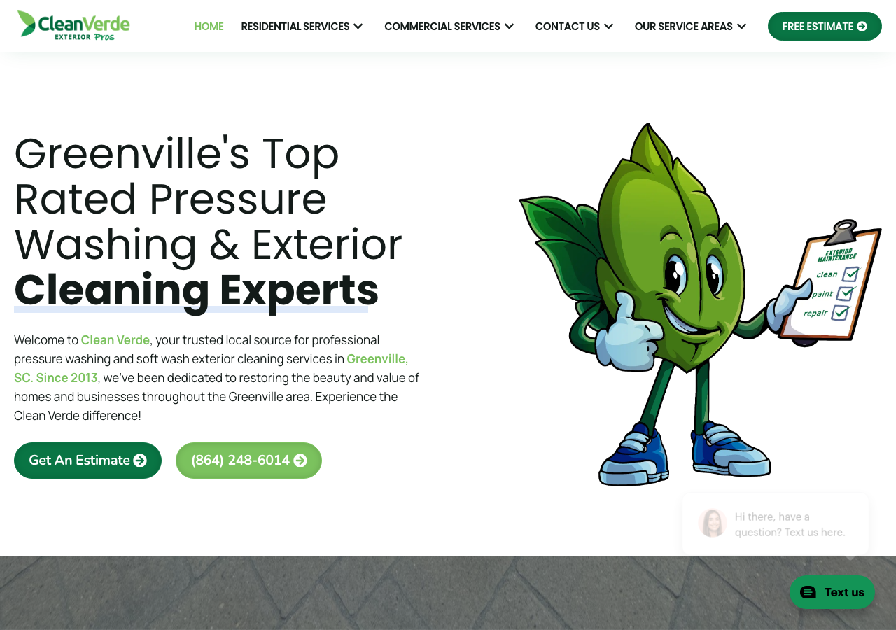 Current website screenshot