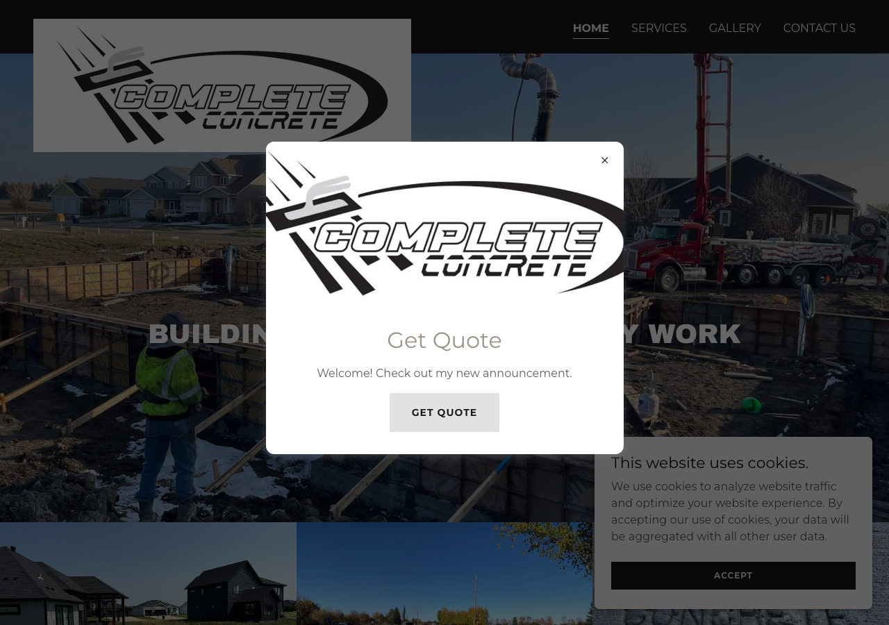 Current website screenshot