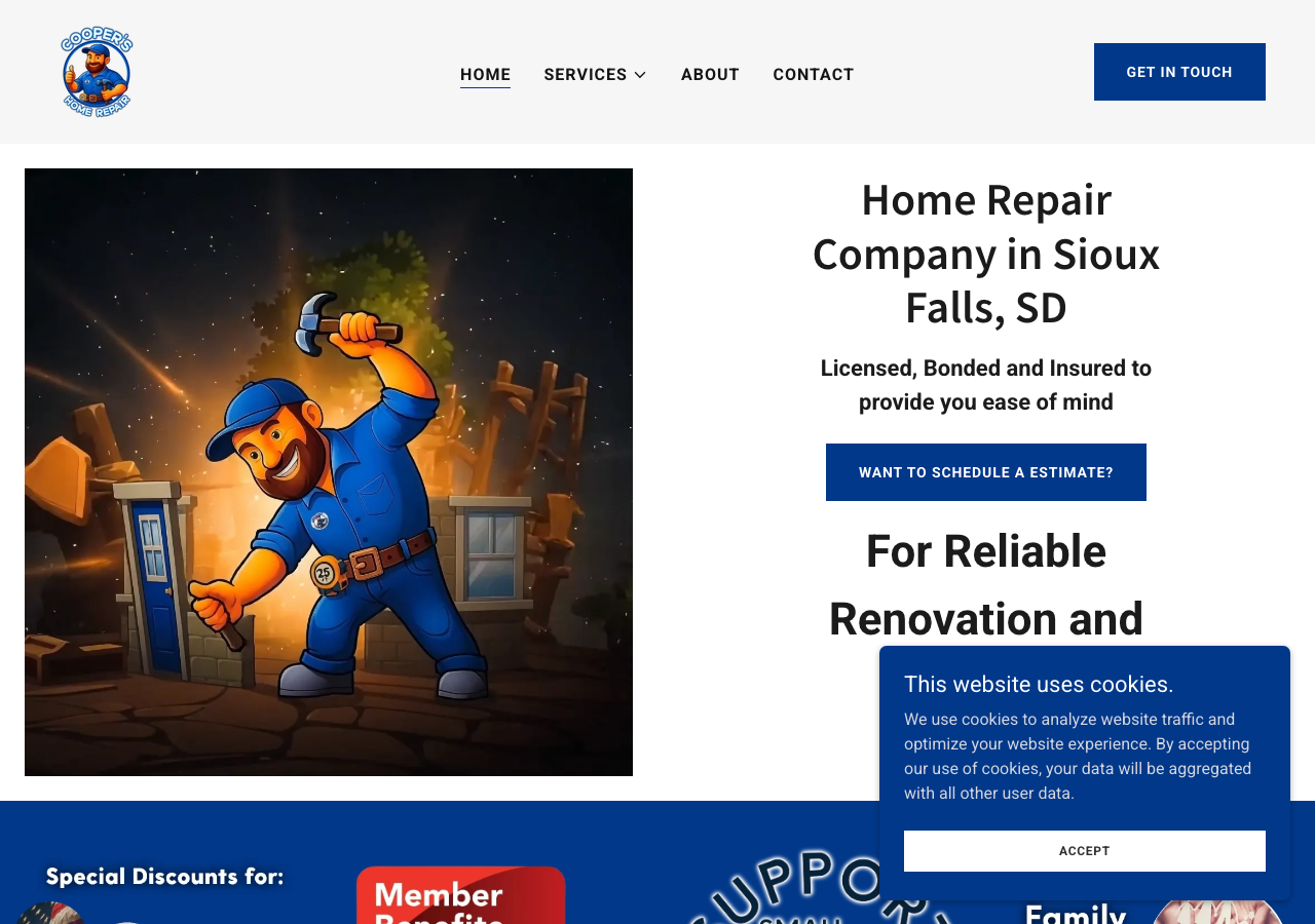 Current website screenshot