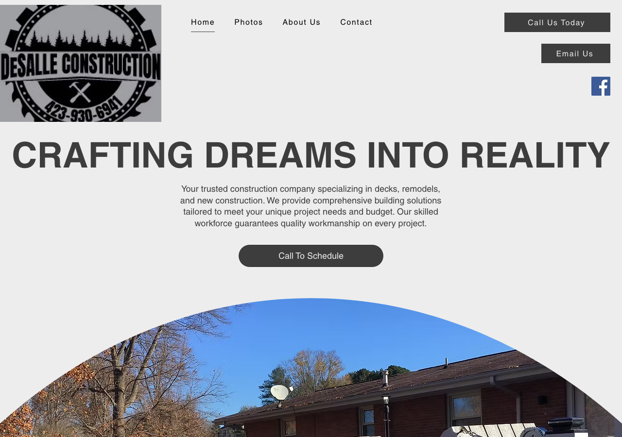 Current website screenshot