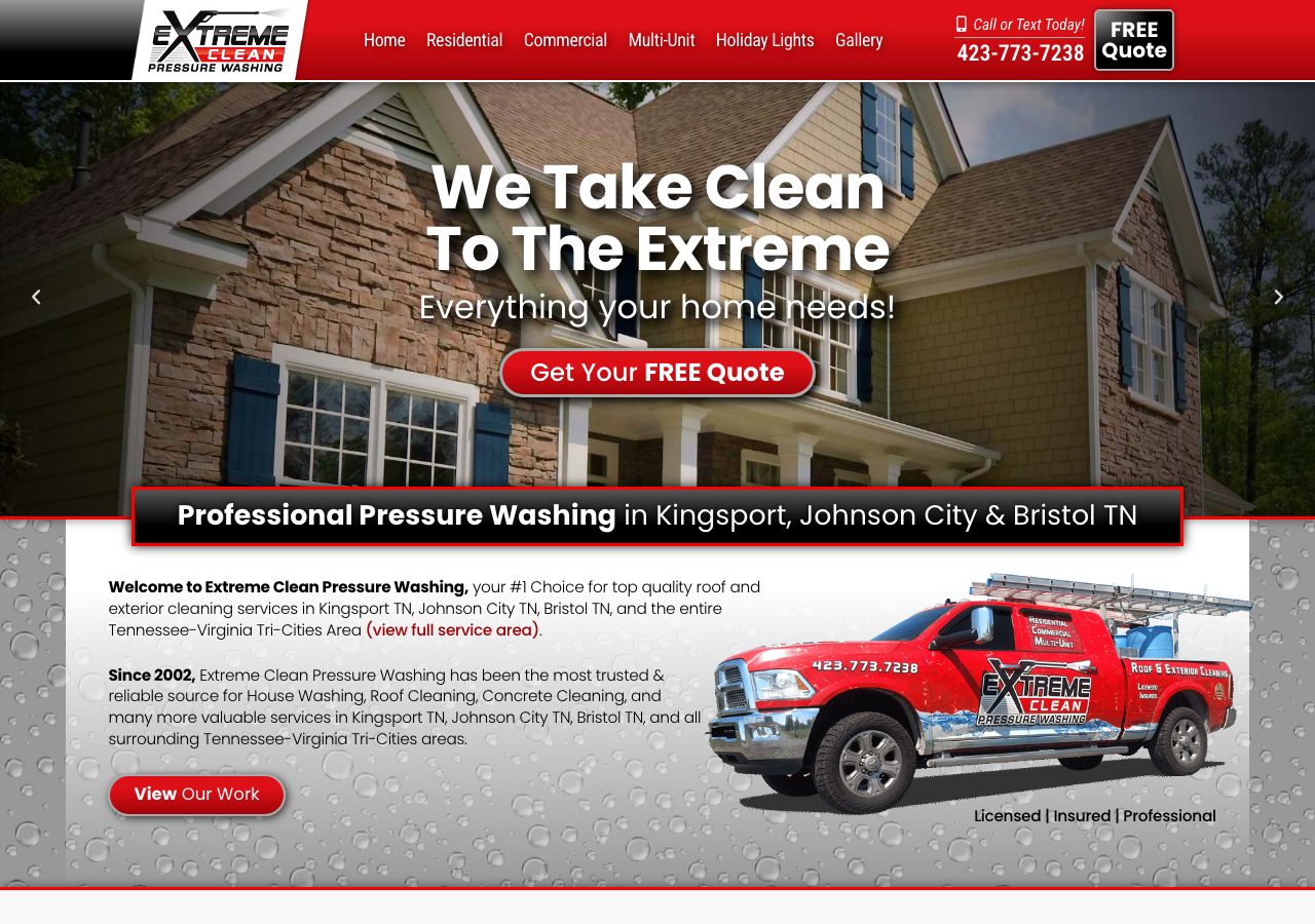 Current website screenshot