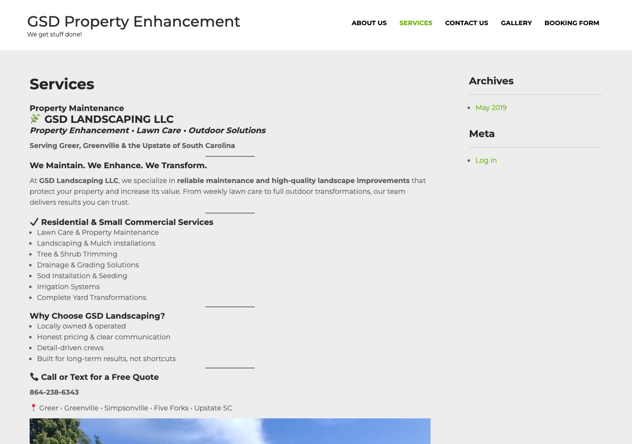 Current website screenshot