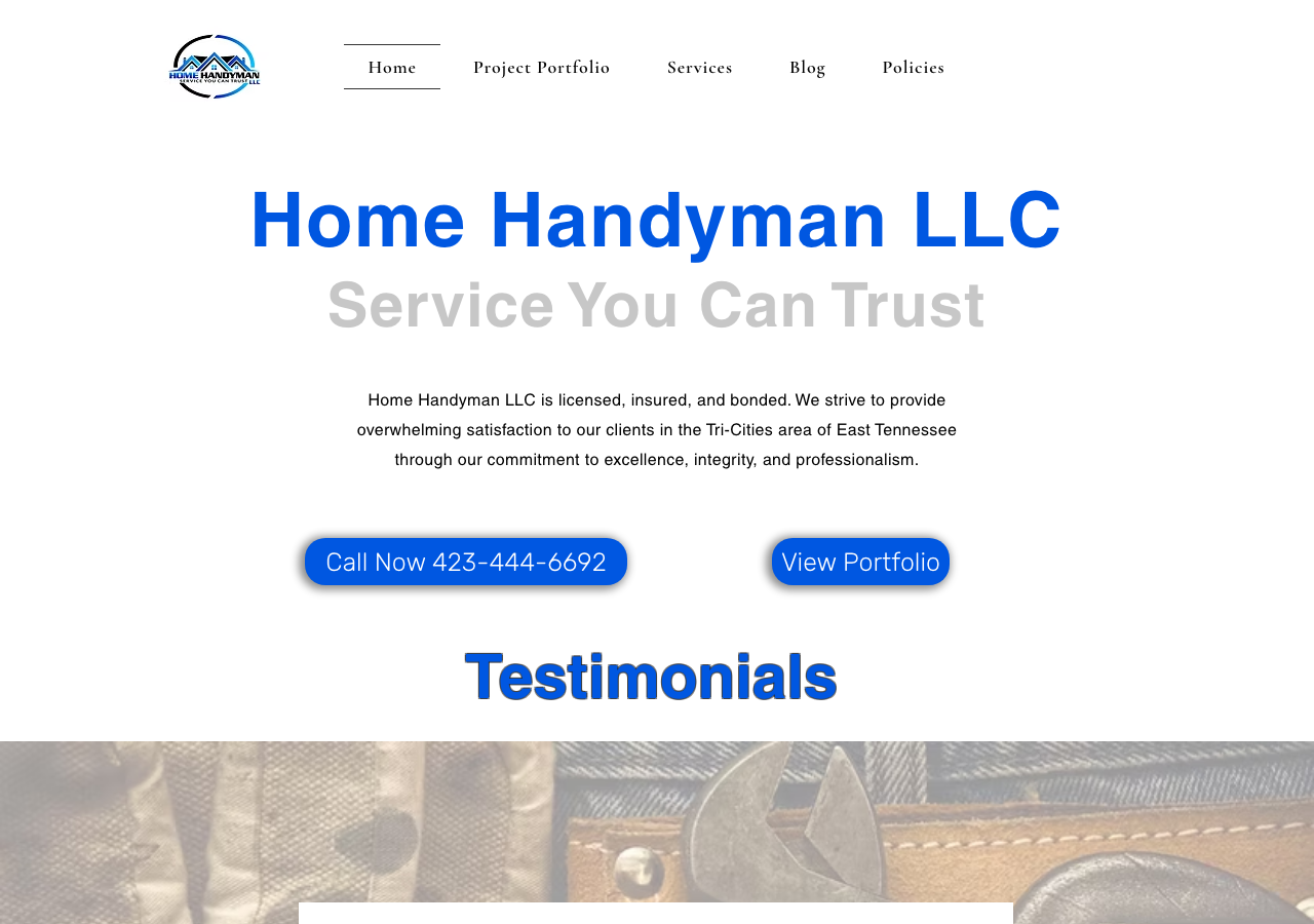 Current website screenshot