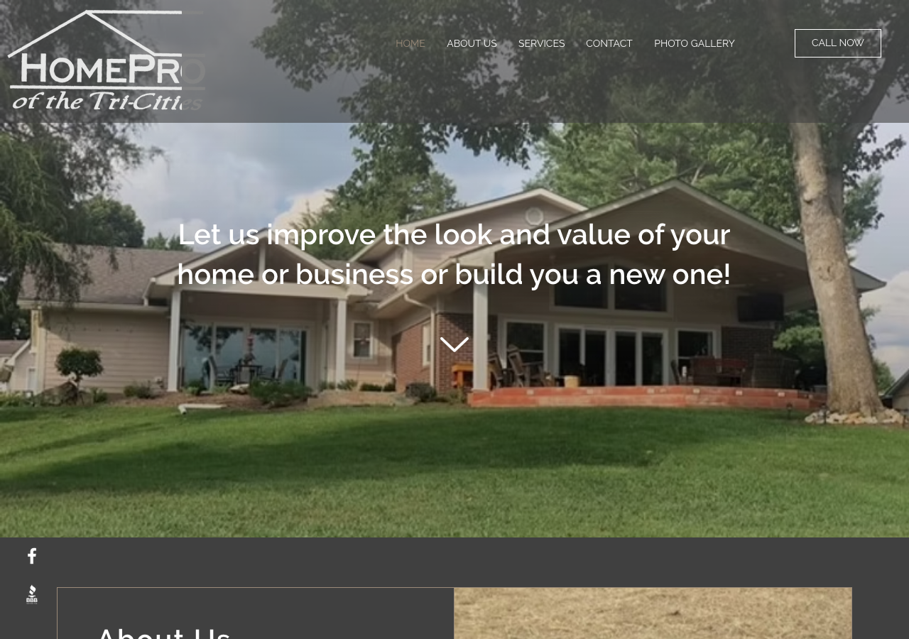 Current website screenshot