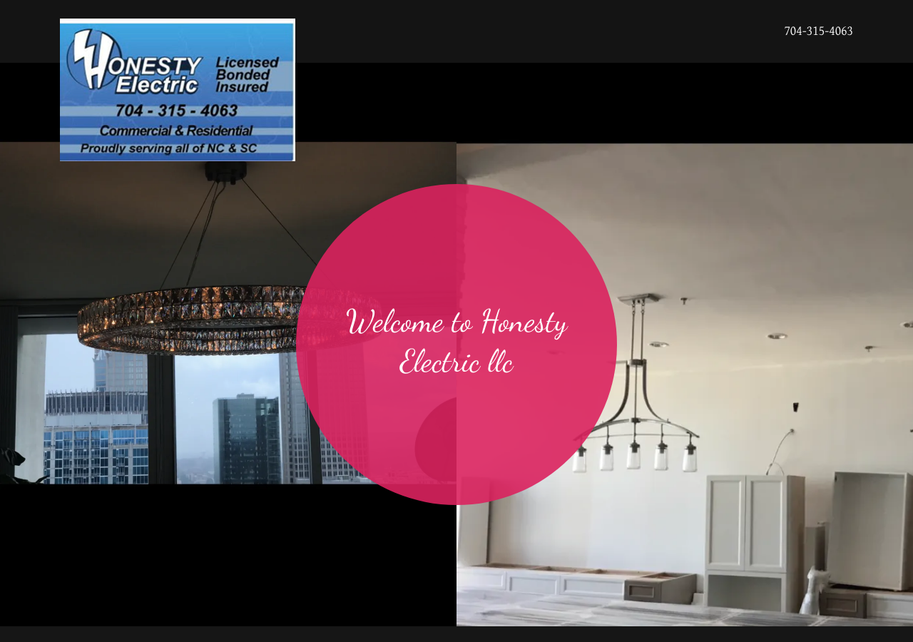 Current website screenshot
