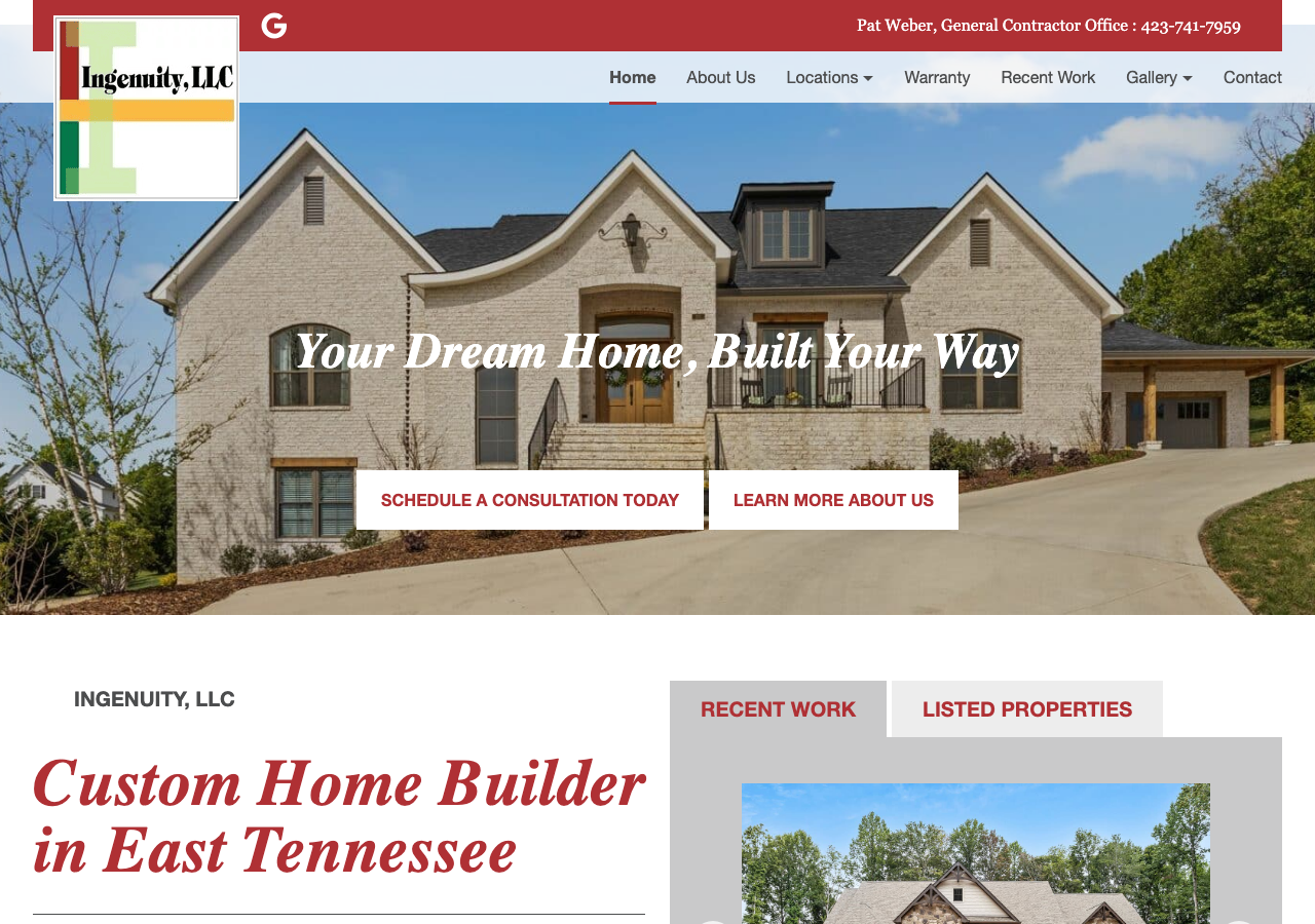 Current website screenshot