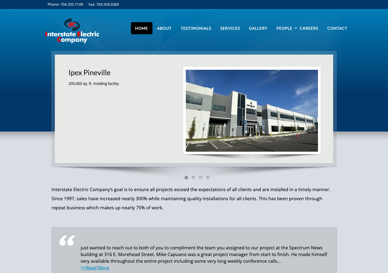 Current website screenshot