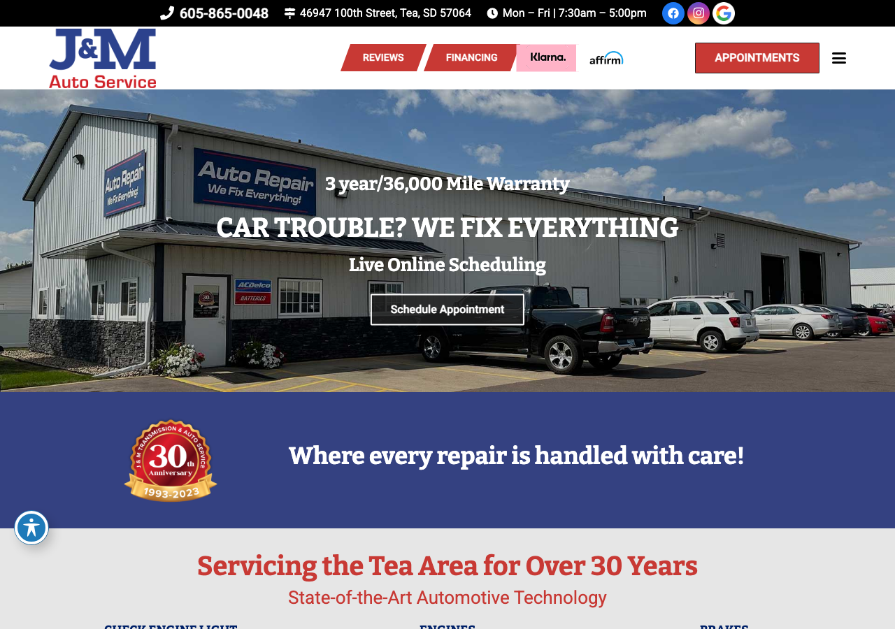 Current website screenshot