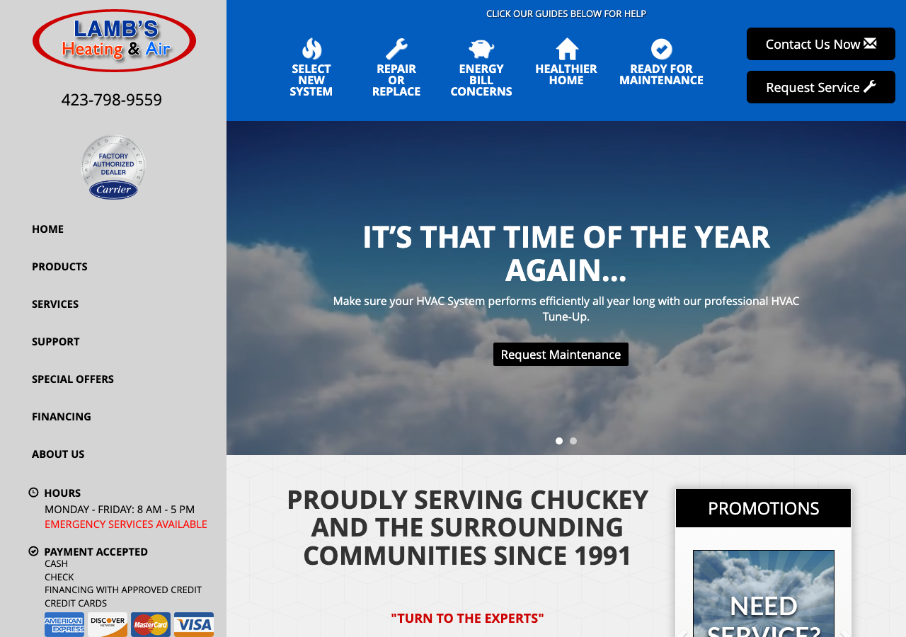 Current website screenshot
