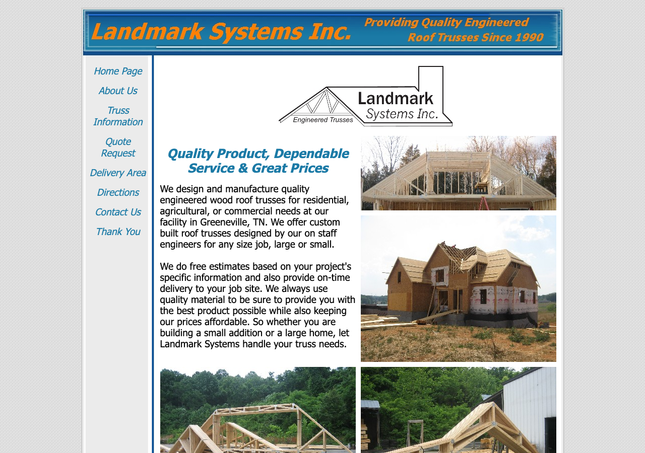 Current website screenshot