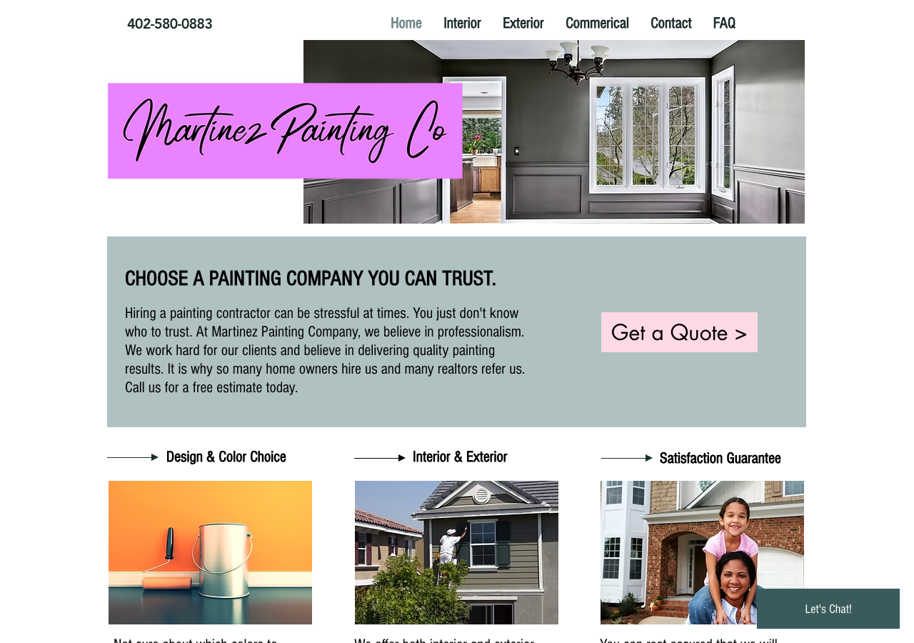 Current website screenshot