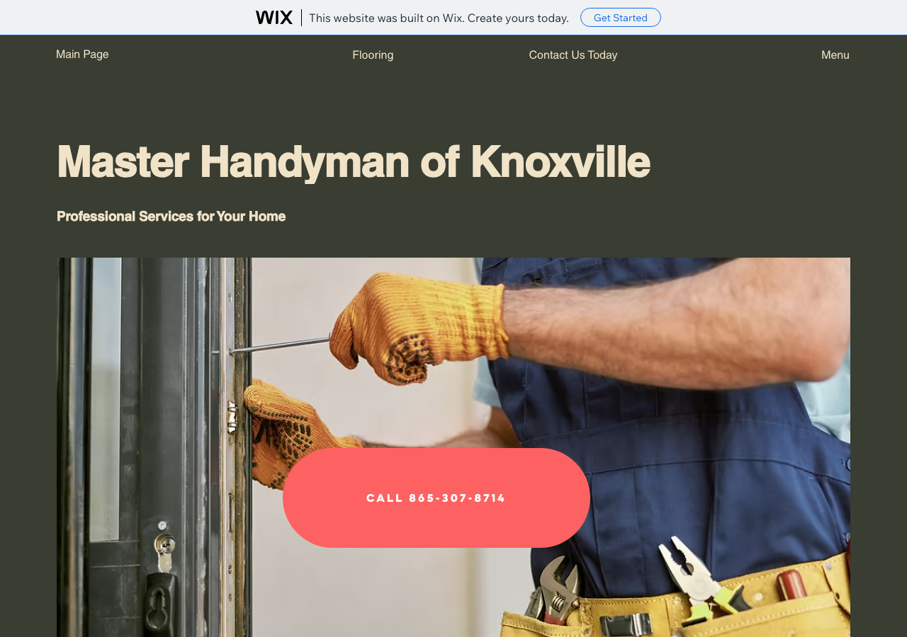 Current website screenshot