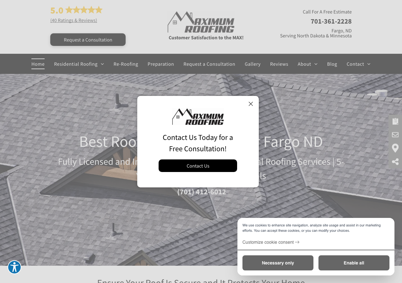 Current website screenshot
