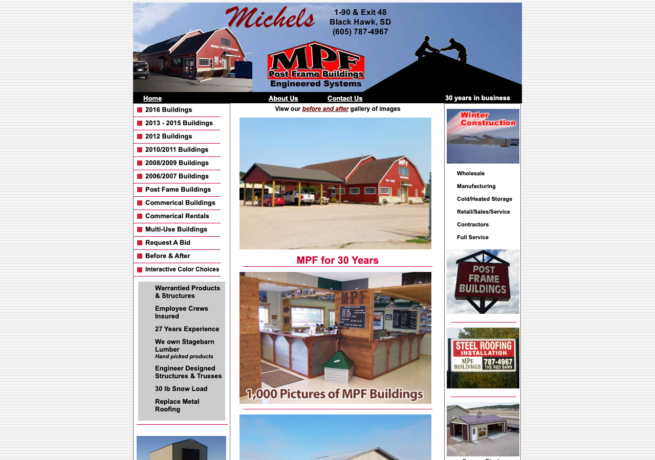 Current website screenshot