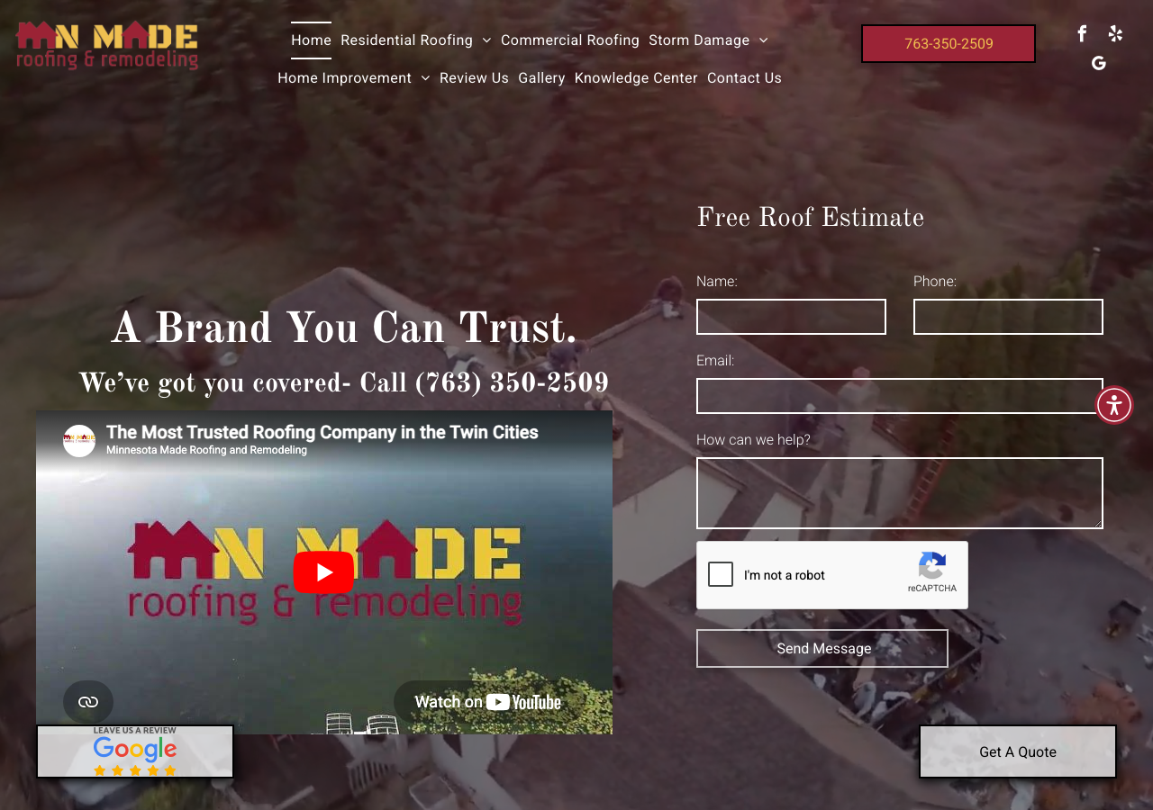 Current website screenshot