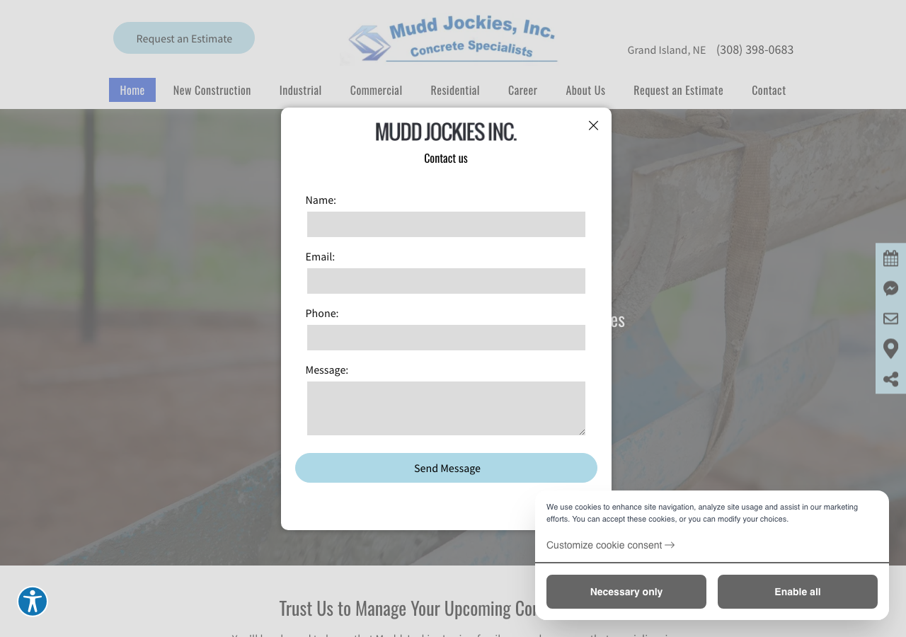 Current website screenshot