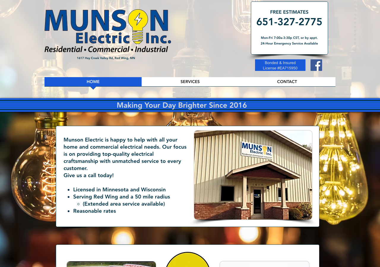 Current website screenshot