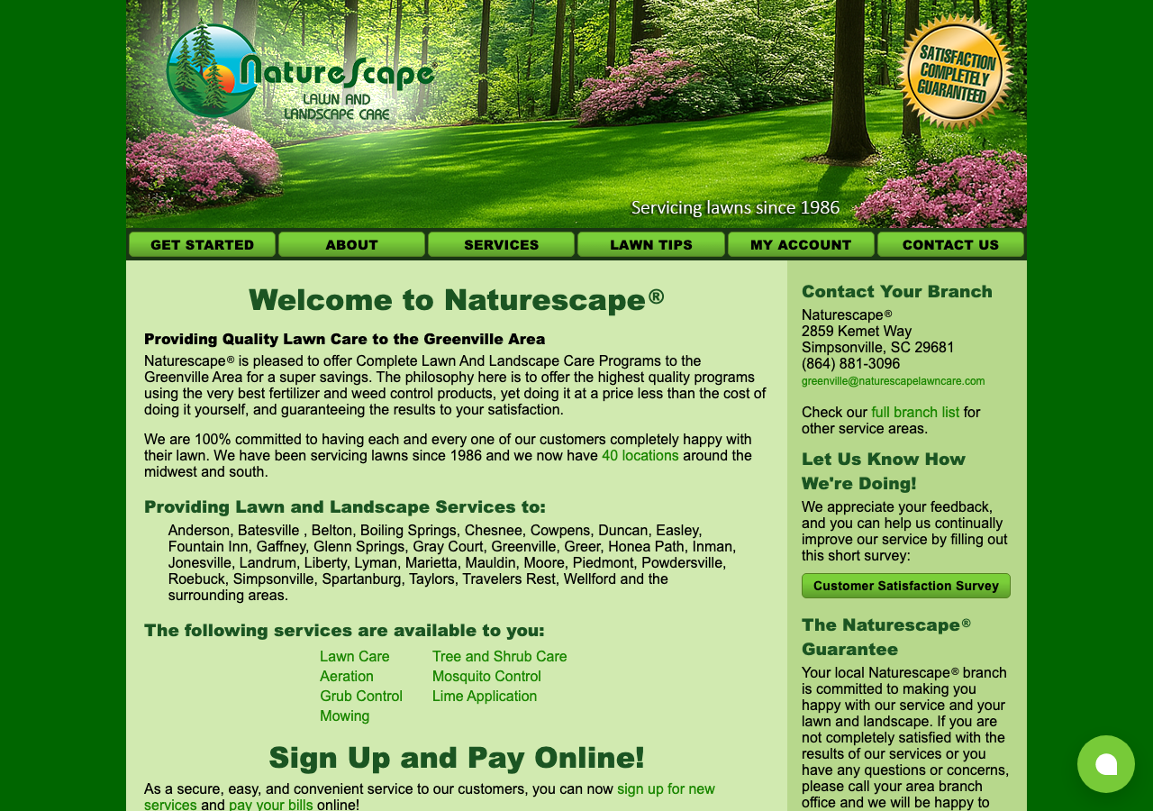 Current website screenshot