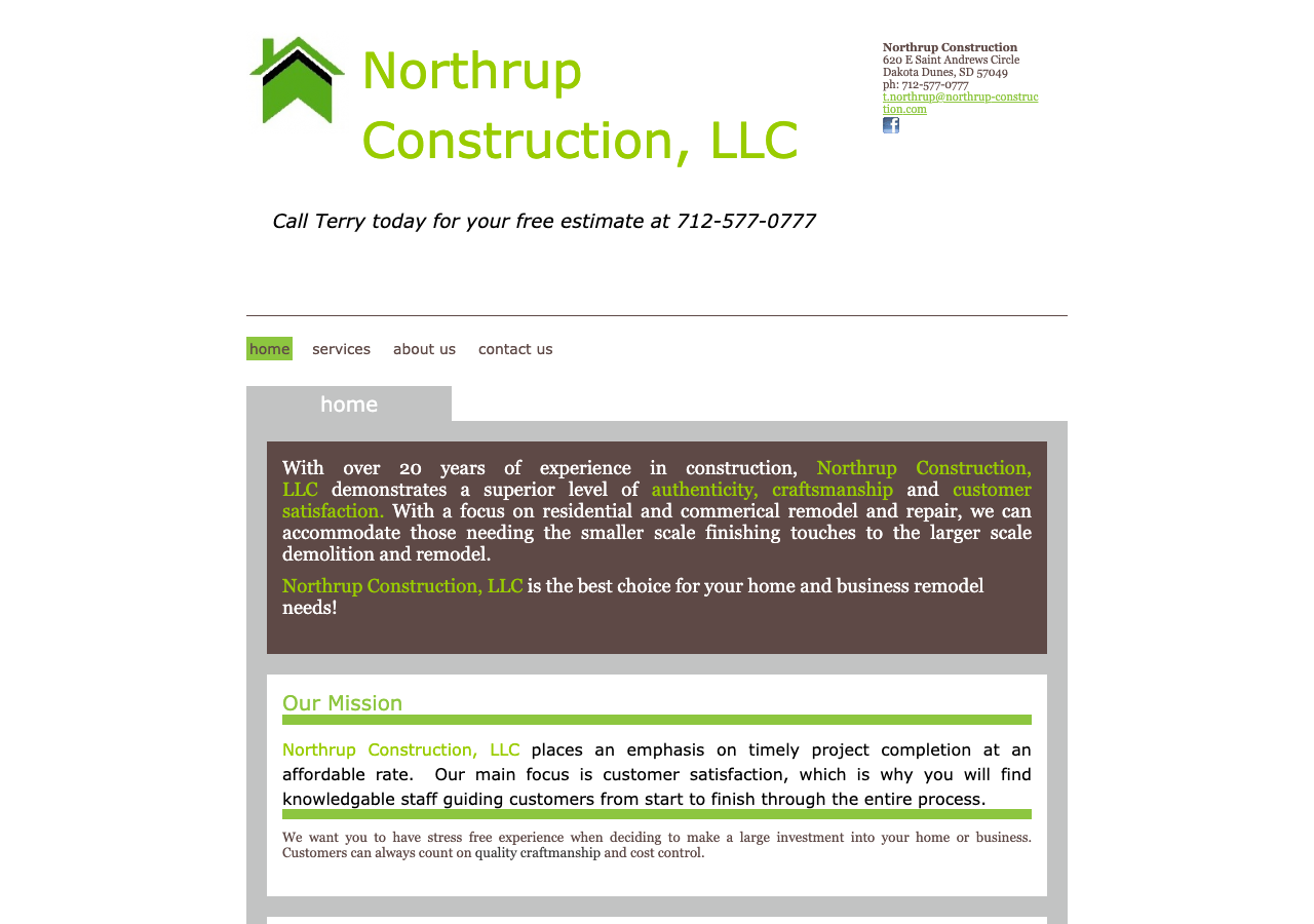 Current website screenshot