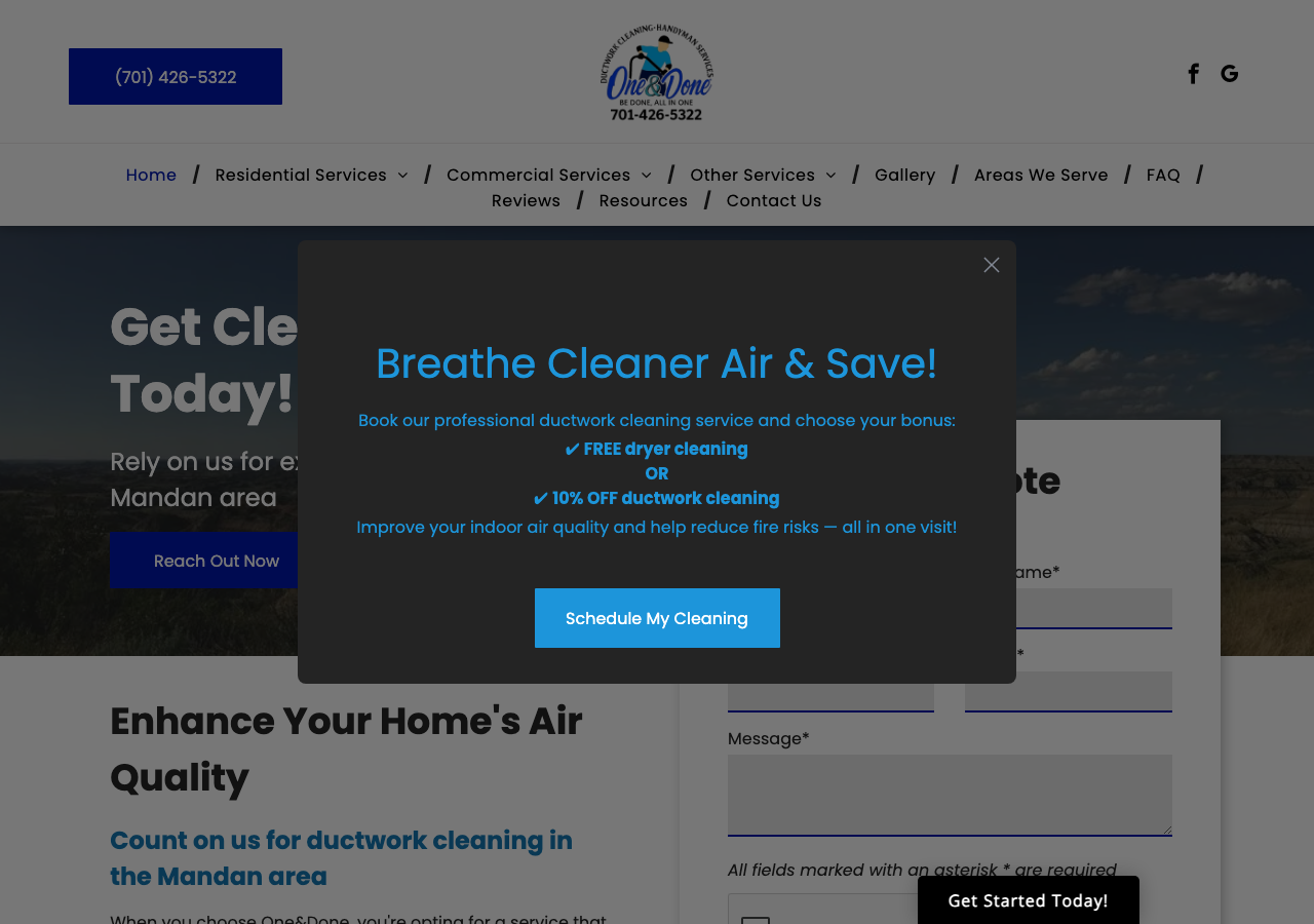 Current website screenshot