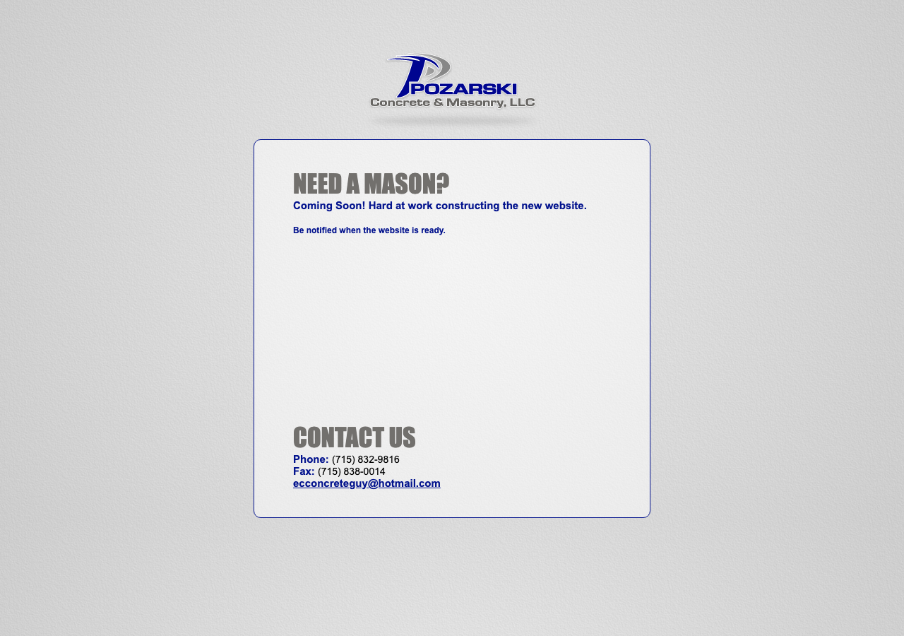 Current website screenshot