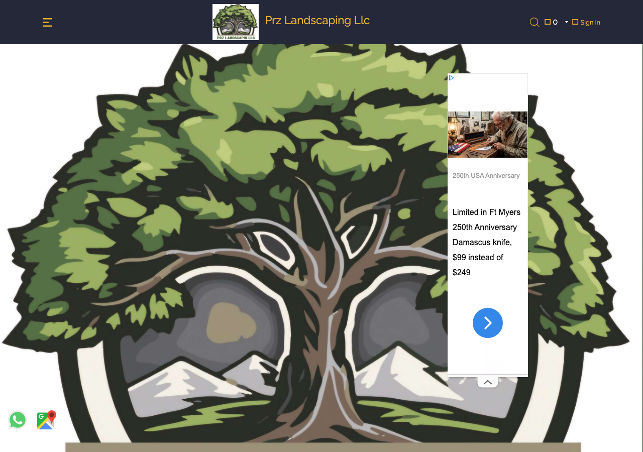 Current website screenshot