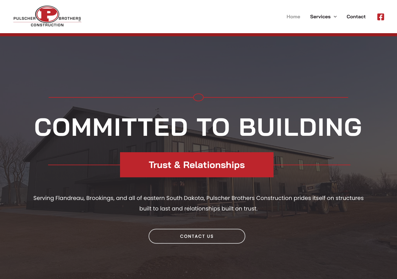 Current website screenshot