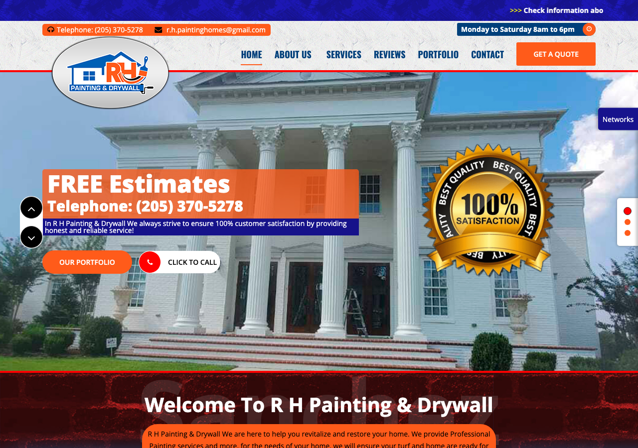 Current website screenshot