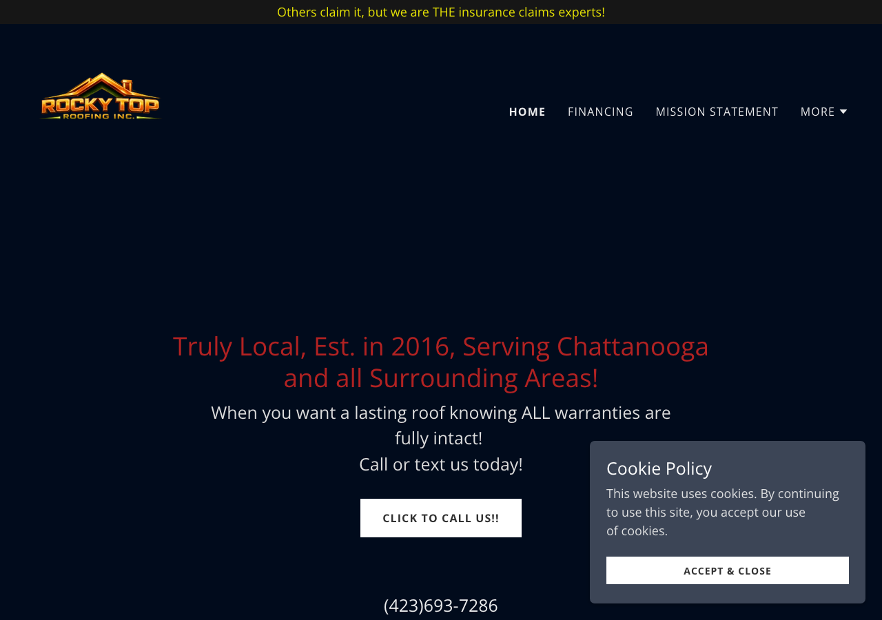 Current website screenshot