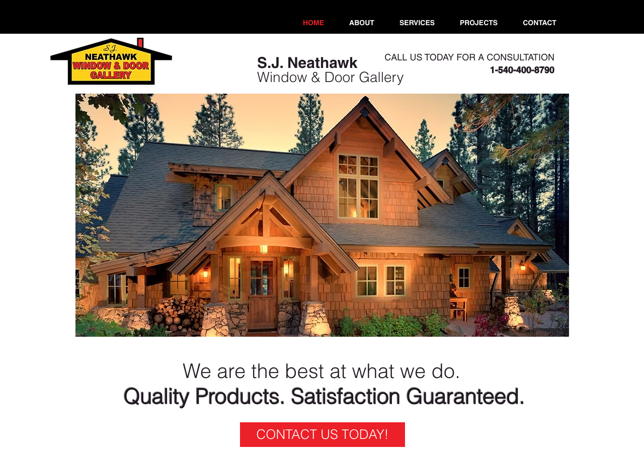 Current website screenshot
