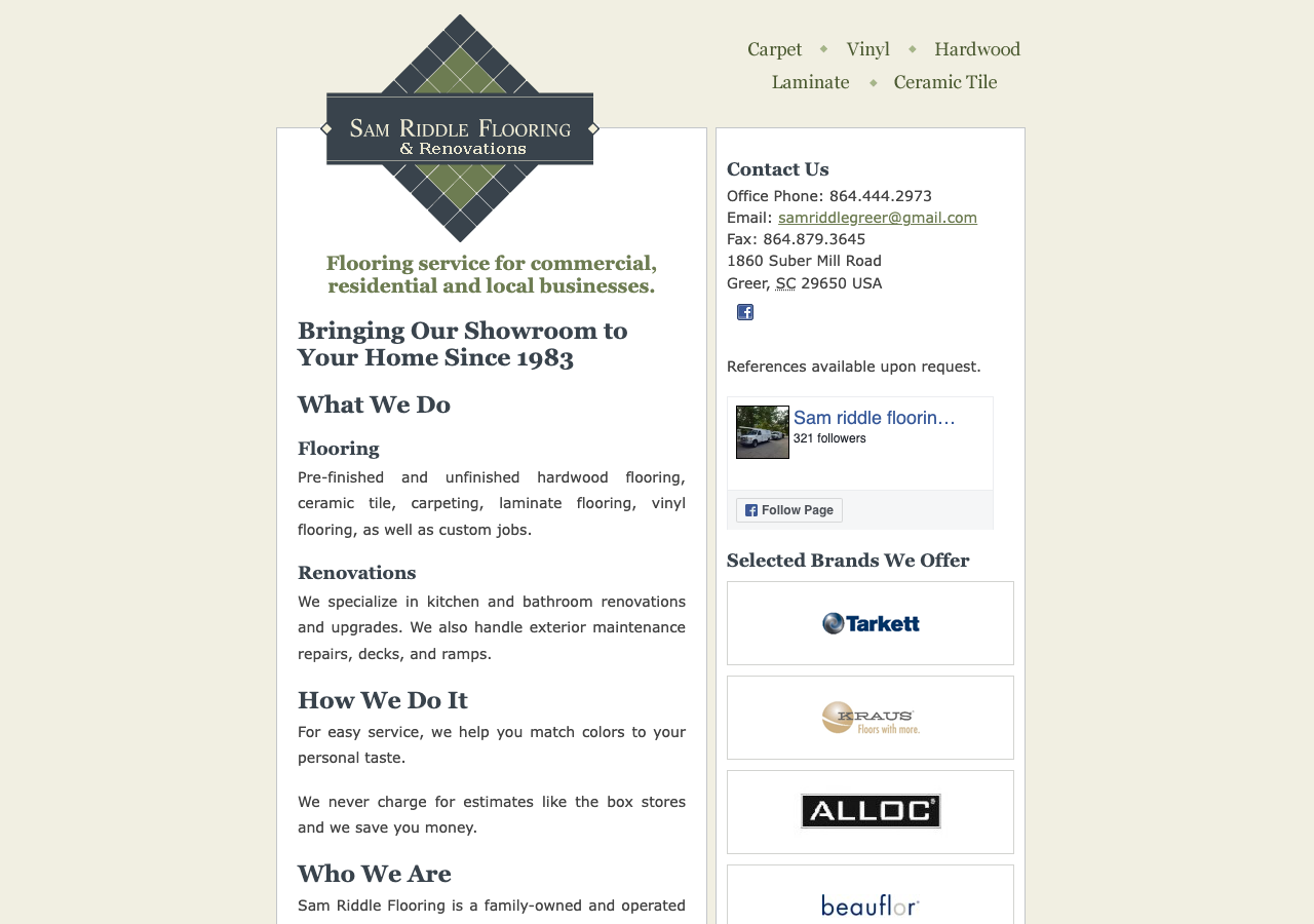 Current website screenshot