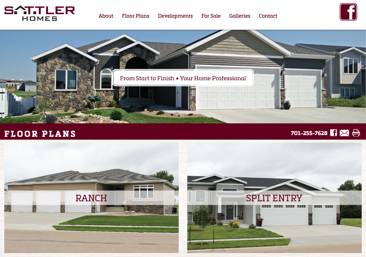 Current website screenshot