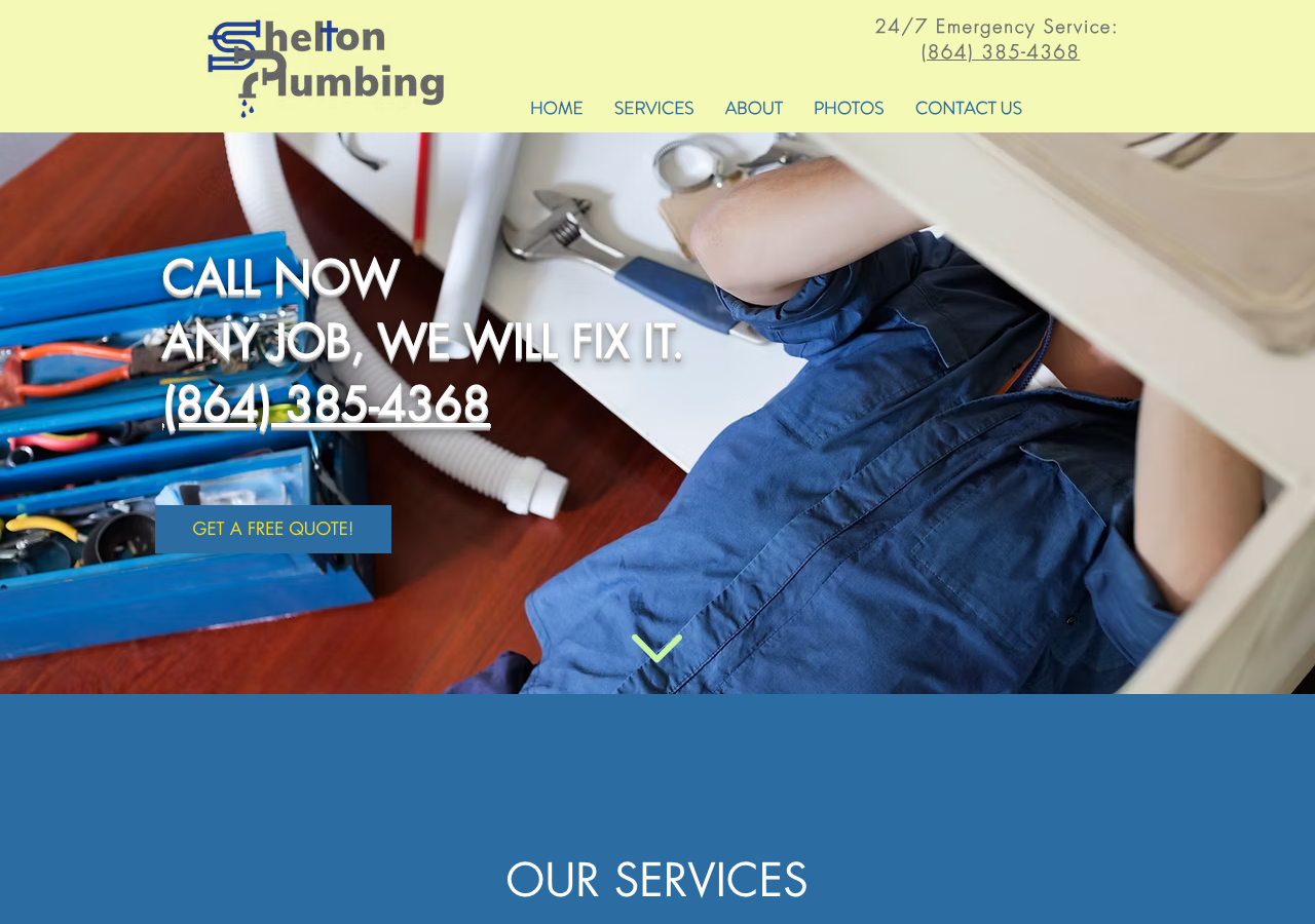Current website screenshot