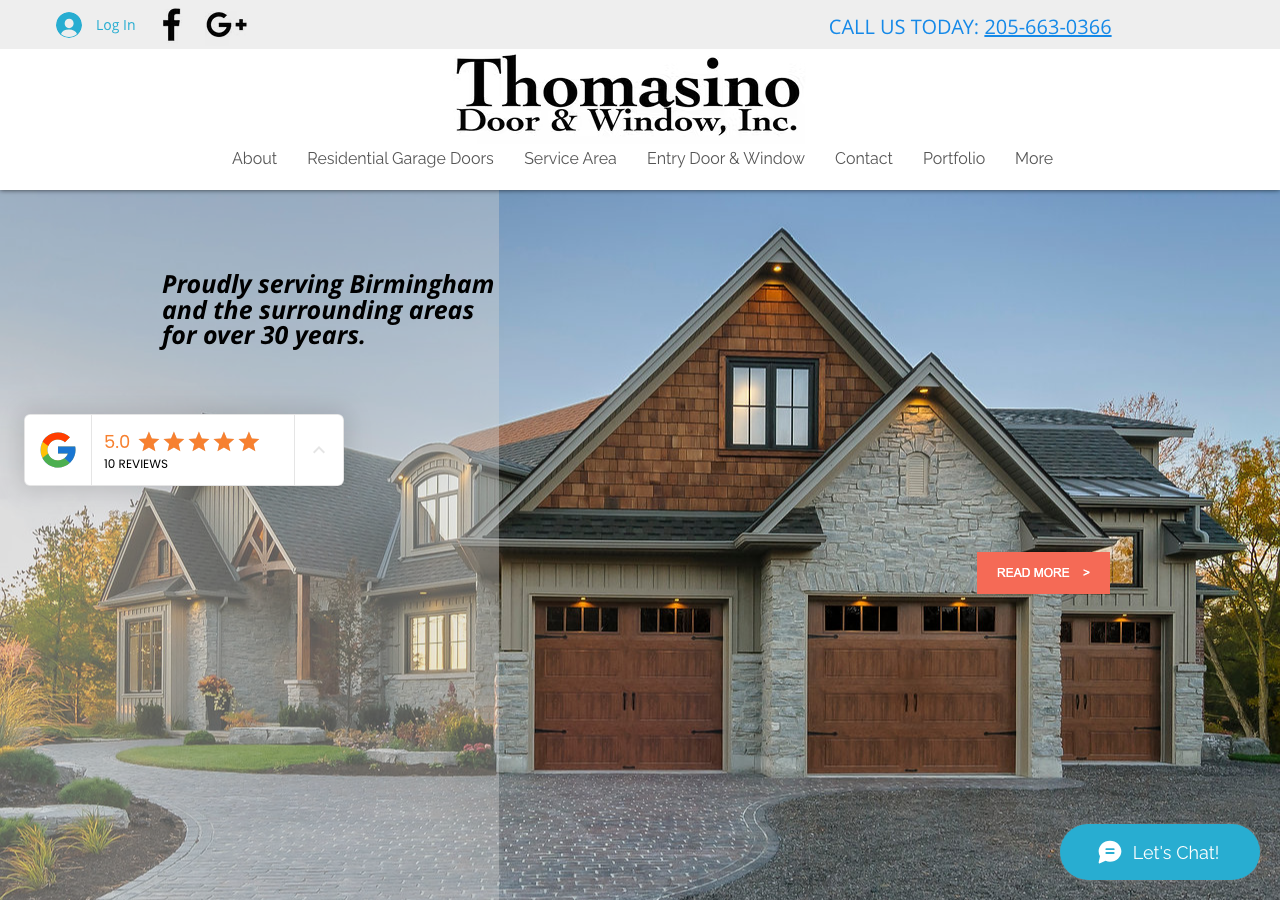 Current website screenshot