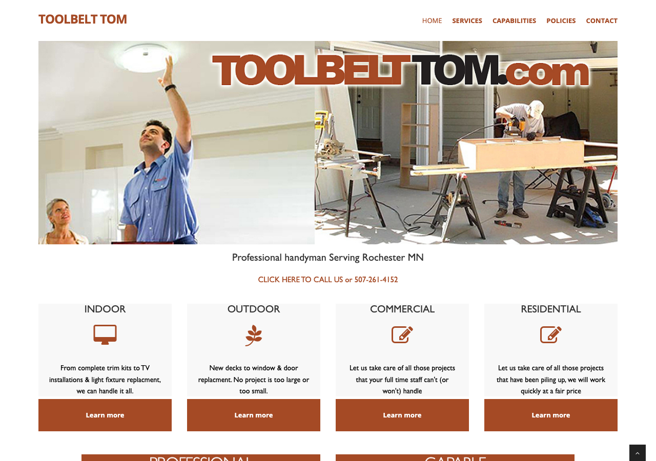 Current website screenshot