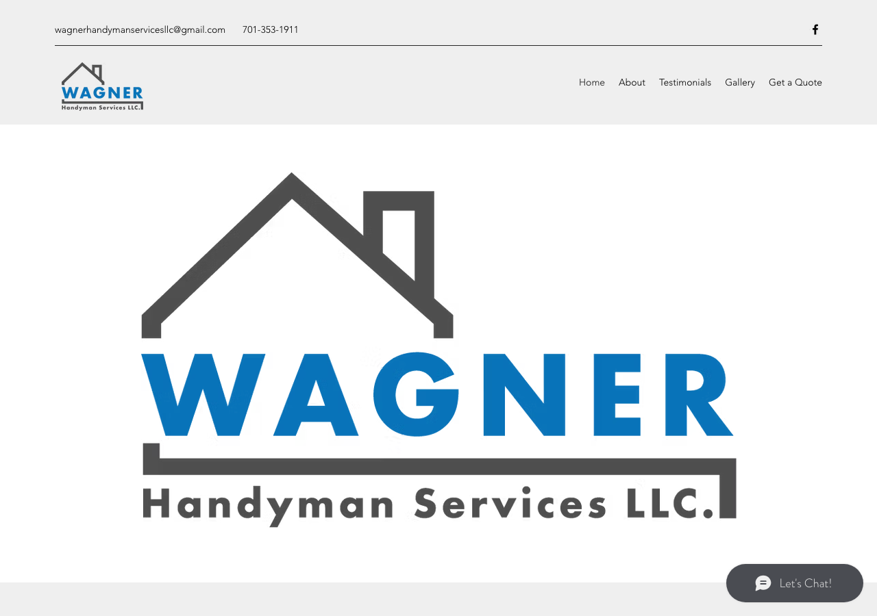 Current website screenshot