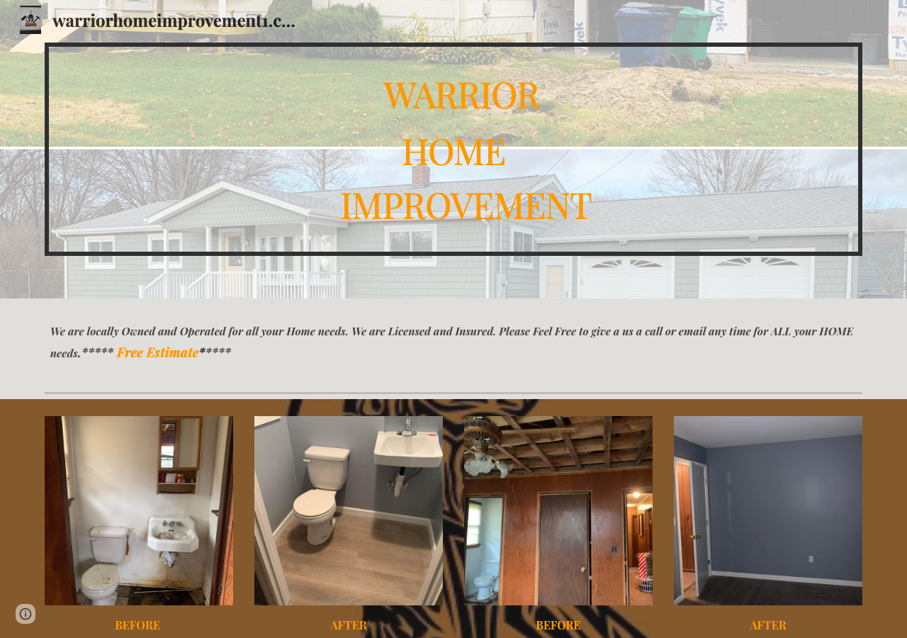 Current website screenshot